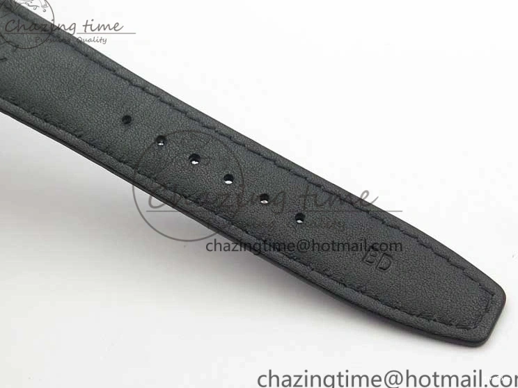 MIROTIME 0108 Portuguese Real PR Real Annual Calendar IW503502 ZF 1:1 Best Edition Black Dial Steel Markers on Black Leather Strap A StreetReady 7134